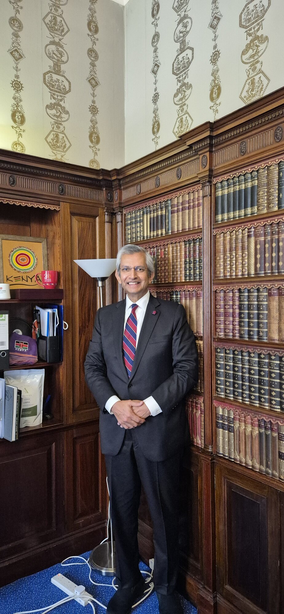 My frien Luis Francheschi's office in Marlborough House