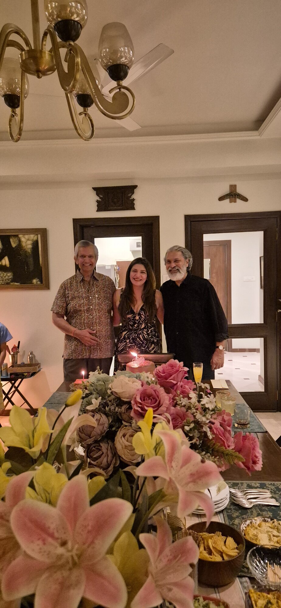 With Nandita and Rajiv