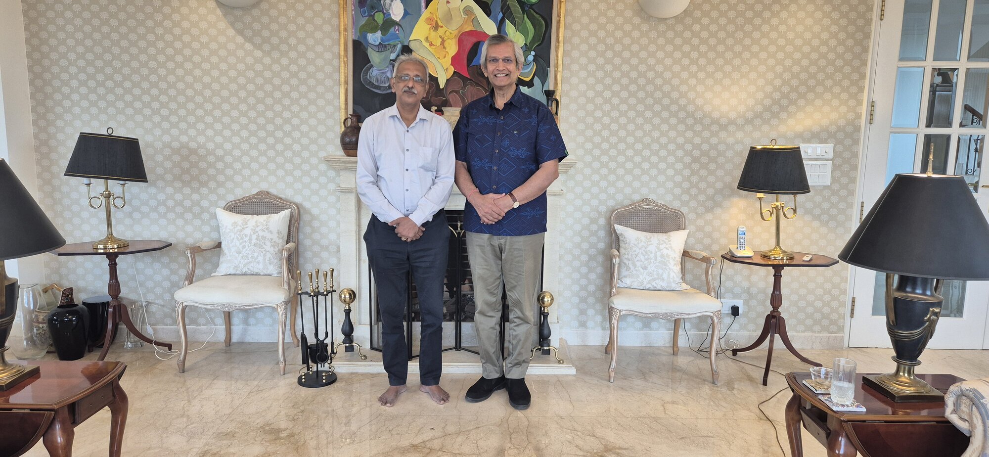 With my dear friend Prof. Thomas