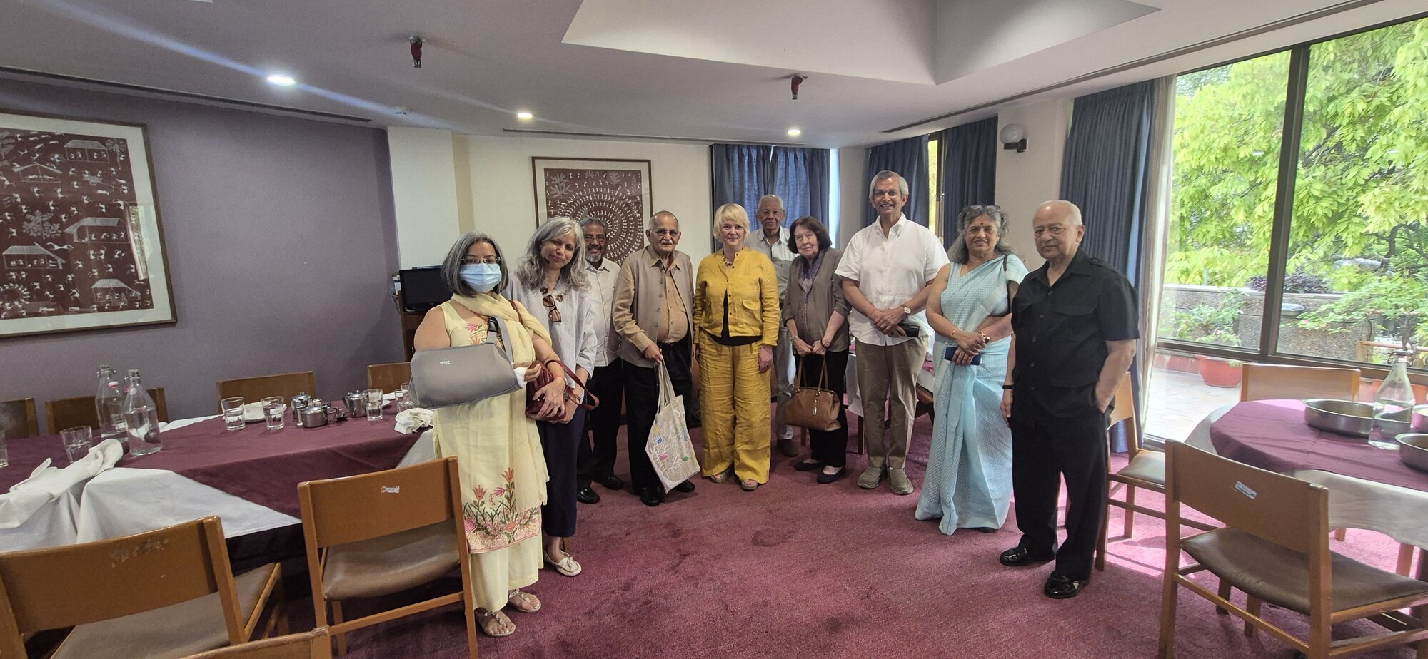 ITRHD Lunch for distinuished Professor of Bhuddism from Russia