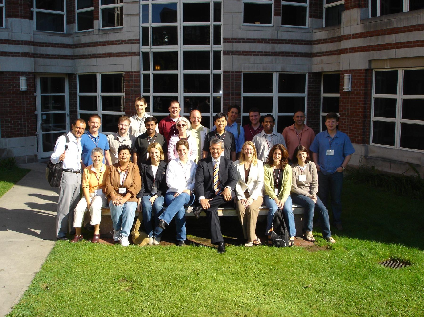 Prof. Prajapati Trivedi with his students at Harvard University