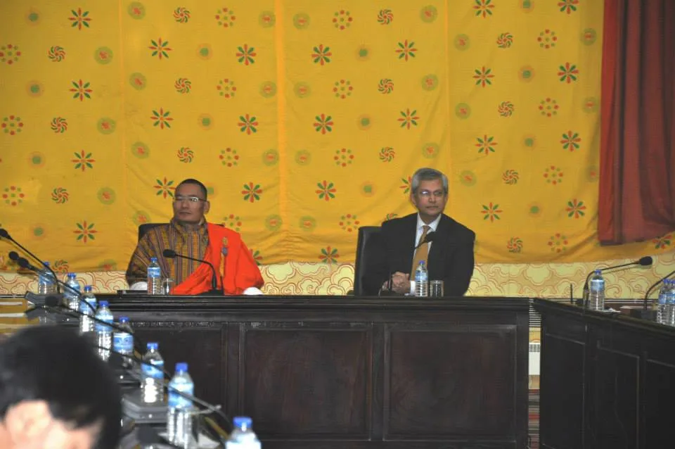 Cabinet briefing session in Thimphu, Bhutan